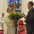 Die neue Pastoralassistentin Bernadette Hackl wurde herzlich willkommen geheißen. © Jack Haijes